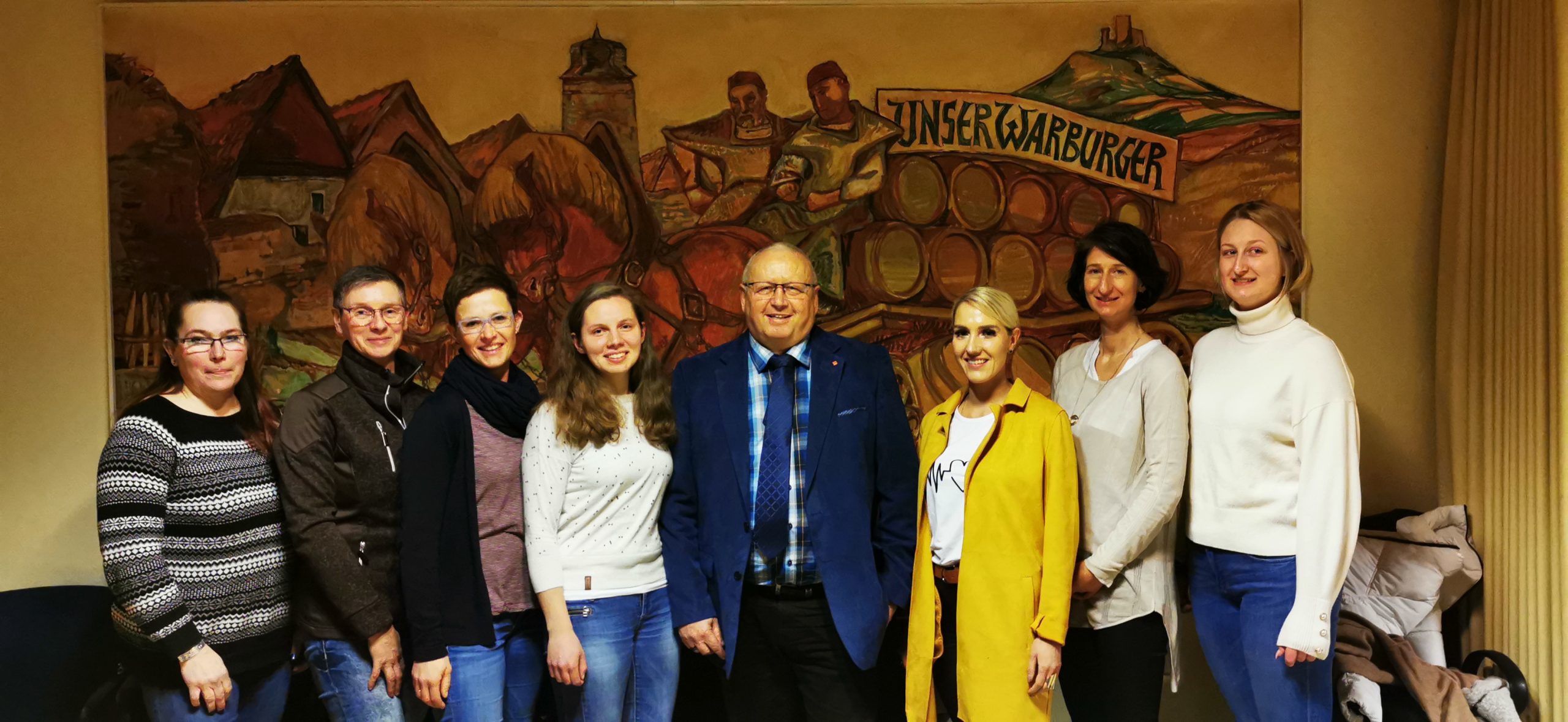 Der Vorstand des RV Warburger Land e. V.